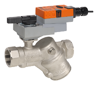 pressure independent vavle with non-spring return actuator