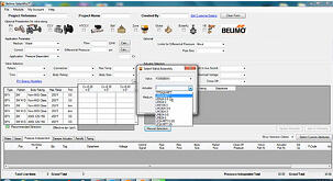 Belimo SelectPro Manual Selection