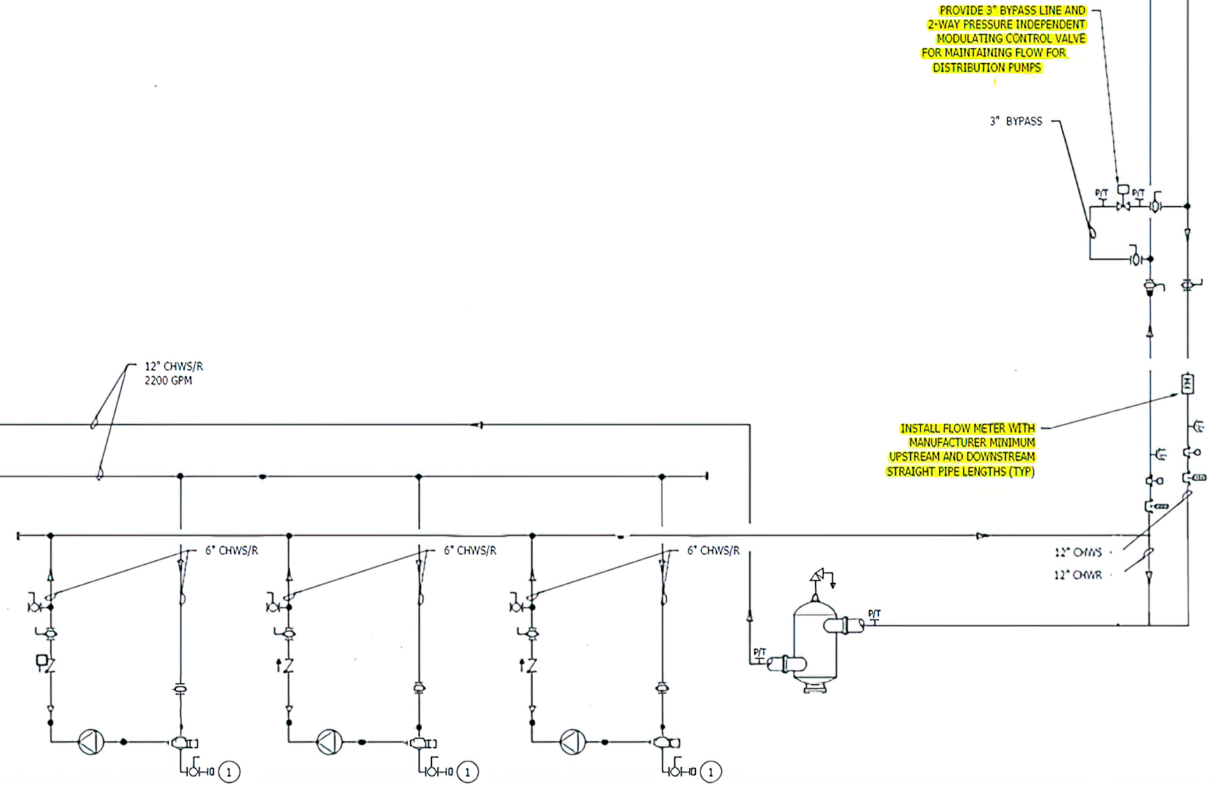 Bypass Valves In Pressure Independent Hydronic Systems