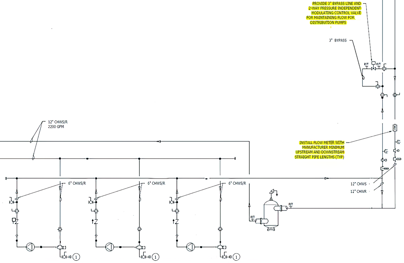 Bypass Valves in Pressure Independent Hydronic Systems